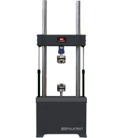 客户到访我司开展电液伺服疲劳试验机交货前测试，产品性能获高度认可